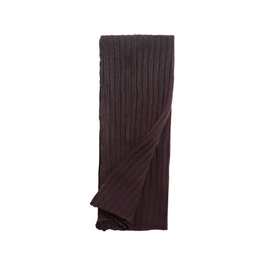 Sam Knitted Throw, Charcoal