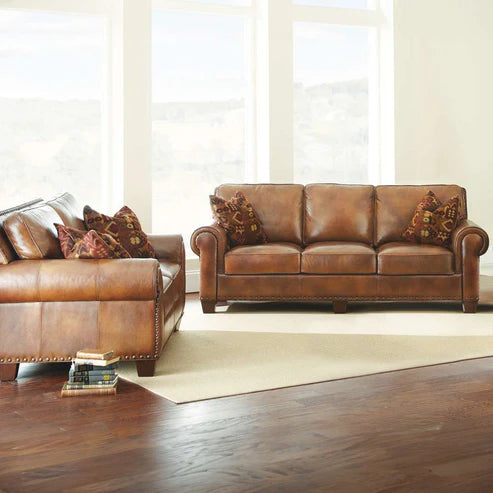 Durango Leather Sofa & Loveseat