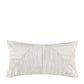 Aubry Velvet Lumbar Pillow, Ivory
