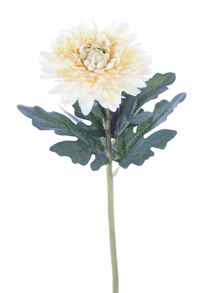 20" Chrysanthemum Stem, Light Yellow