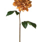 28" Bella Deco Dahlia Stem, Yellow Brown