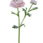 24" Real Touch Asiatic Ranunculus Stem, Pink