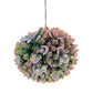 6" Hops with Leaves Ball, Burgundy Green