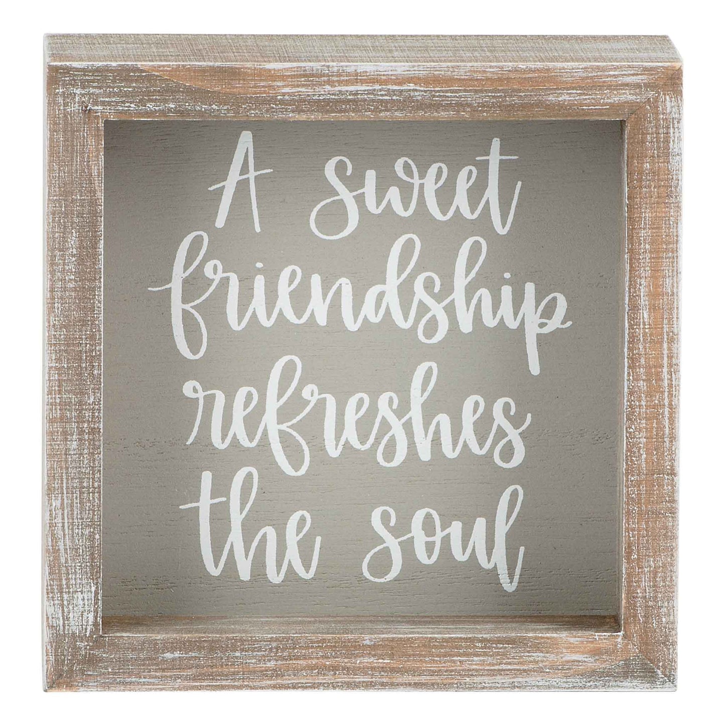 Sweet Friendship Framed Sign