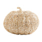Champagne Glitter Pumpkin, Large