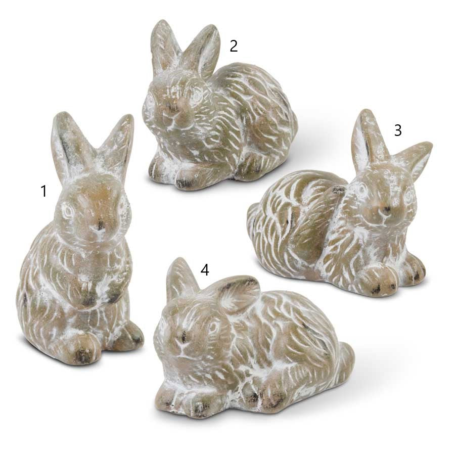 Small Brown Resin Bunny (Various Styles)