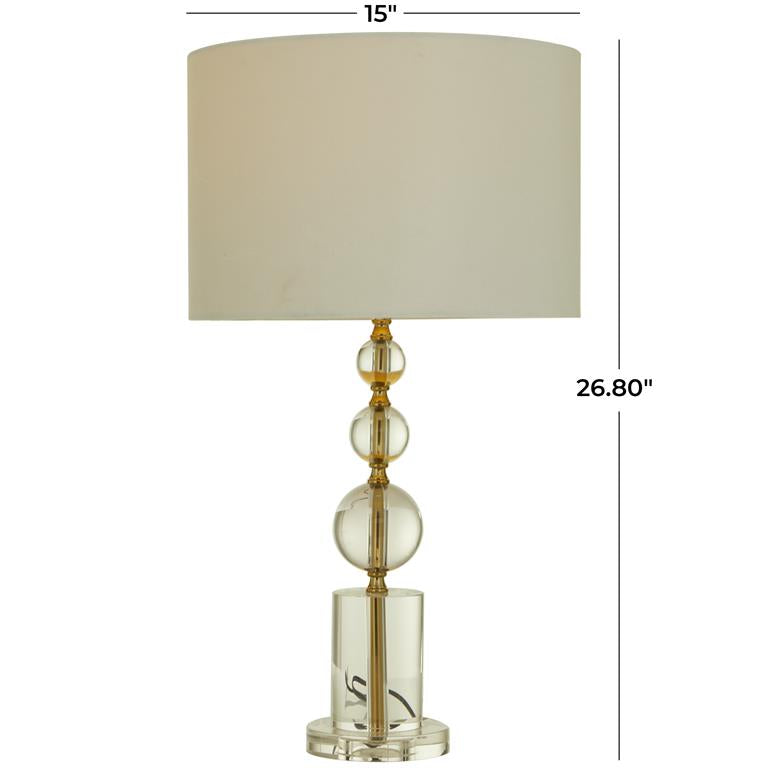 Gold Crystal Glam Table Lamp