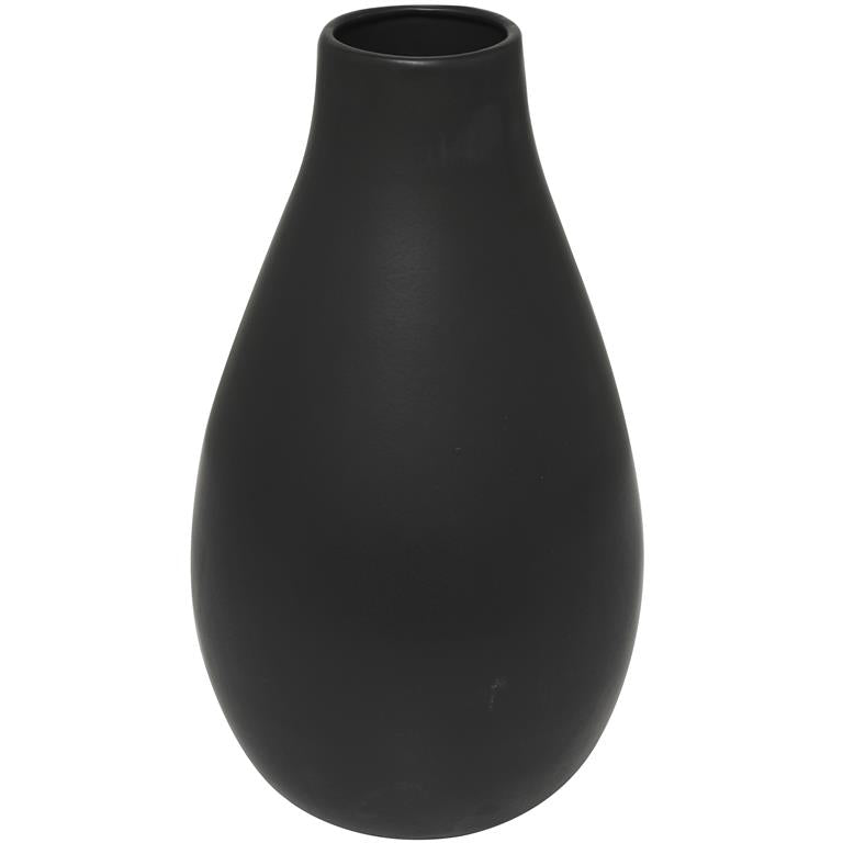 Black Ceramic Matte Vase