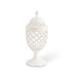 White Ceramic Filigree Piece (Various Styles)