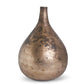Antique Long Neck Vase, Matte Brown