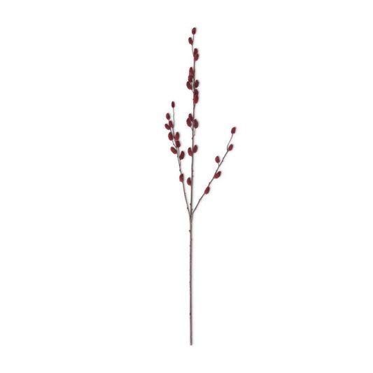 33" Willow Stem, Burgundy