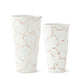 White Scroll Vase (Various Sizes)