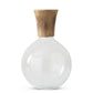 Small Glass and Wood Vase (Various Styles)