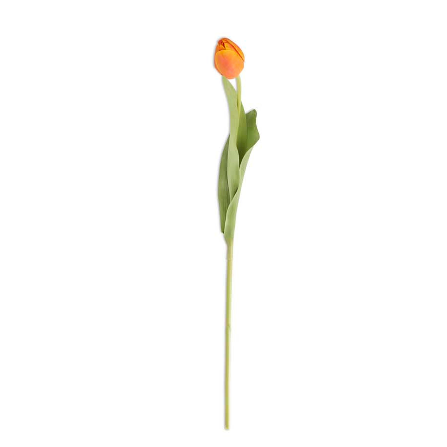 26.75" Real Touch Silk Single Tulip Stem (Various Colors)