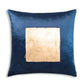 Verona Navy Gold Velvet Pillow