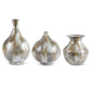 Glazed Metal Vase (Various Sizes)