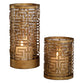 Ruhi Hurricane Candleholders, Set of 2 (candles included)