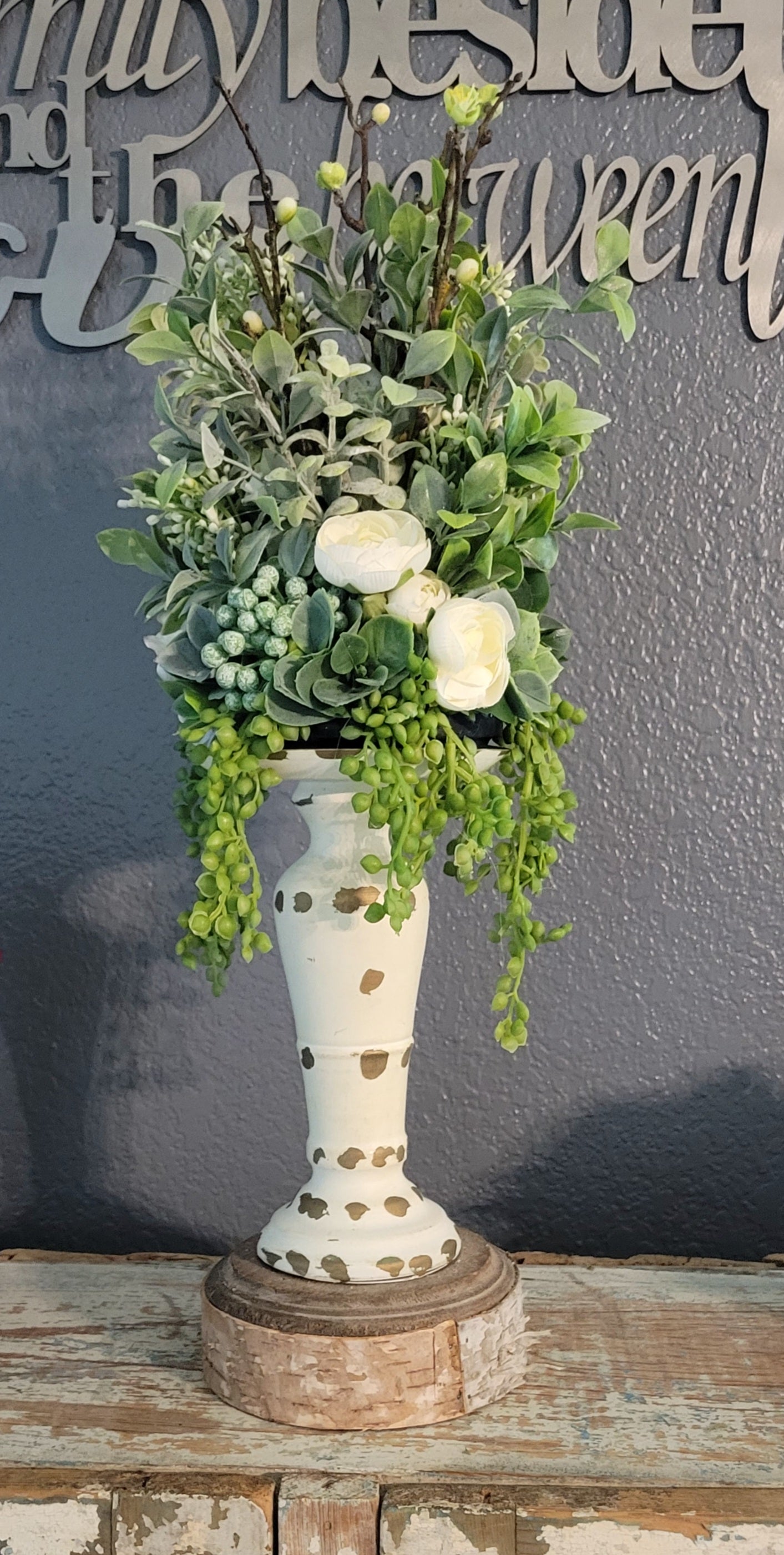 Neutral Candle Topper