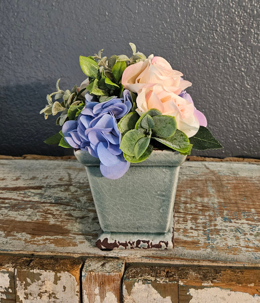 Blue Hydrangea Sit Around