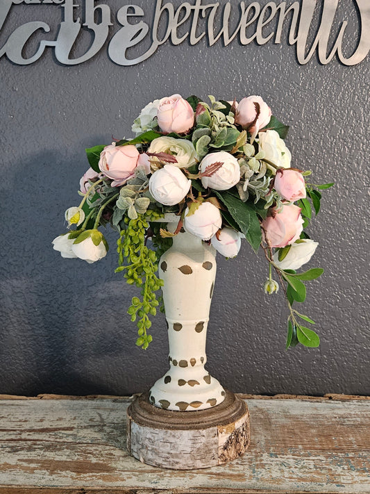 Rose Bud Candle Topper