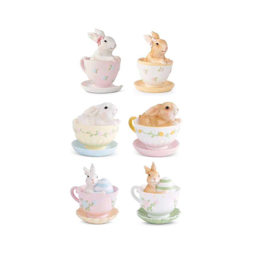 Bunny in Tea Cup (Various Styles)