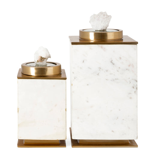 Forseti Decorative Canisters, Set of 2