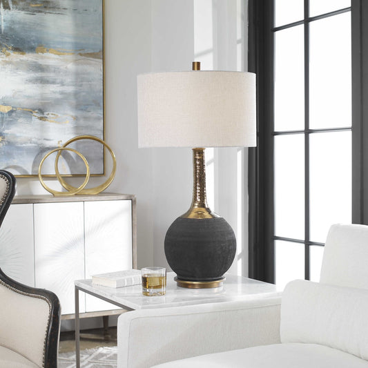 Black and Gold Table Lamp