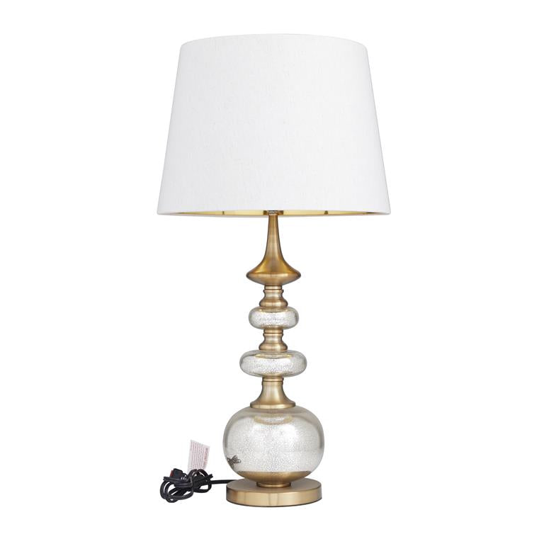 Gold mercury glass fashion table lamp