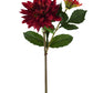 21" Real Touch Dahlia, Dark Red
