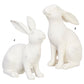 Distressed White Finish Rabbit (Various Styles)
