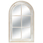 Distressed Beaded Mirror