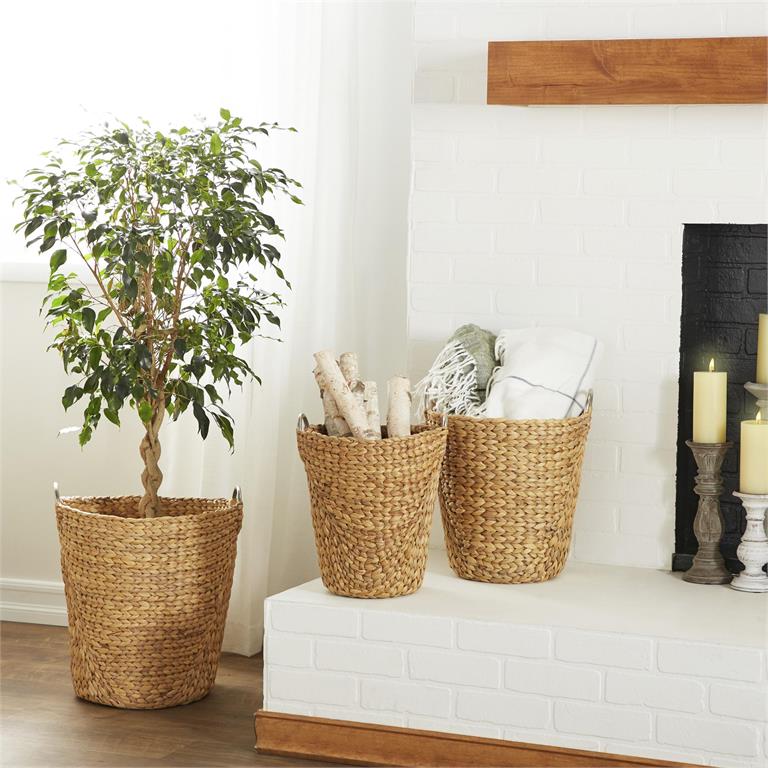 Tan Seagrass Storage Basket (Various Sizes)