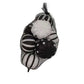 Glitter Black & White Pumpkins, Bag of 8
