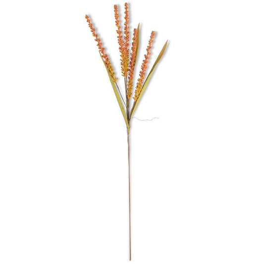 31" Rice Spray, Orange