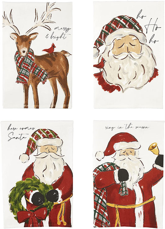 Printed Santa Towel (Various Styles)