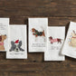 Dog Appliqued Towel (Various Styles)