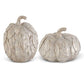 Resin Layered Gold Leaf Pumpkin (Various Sizes)