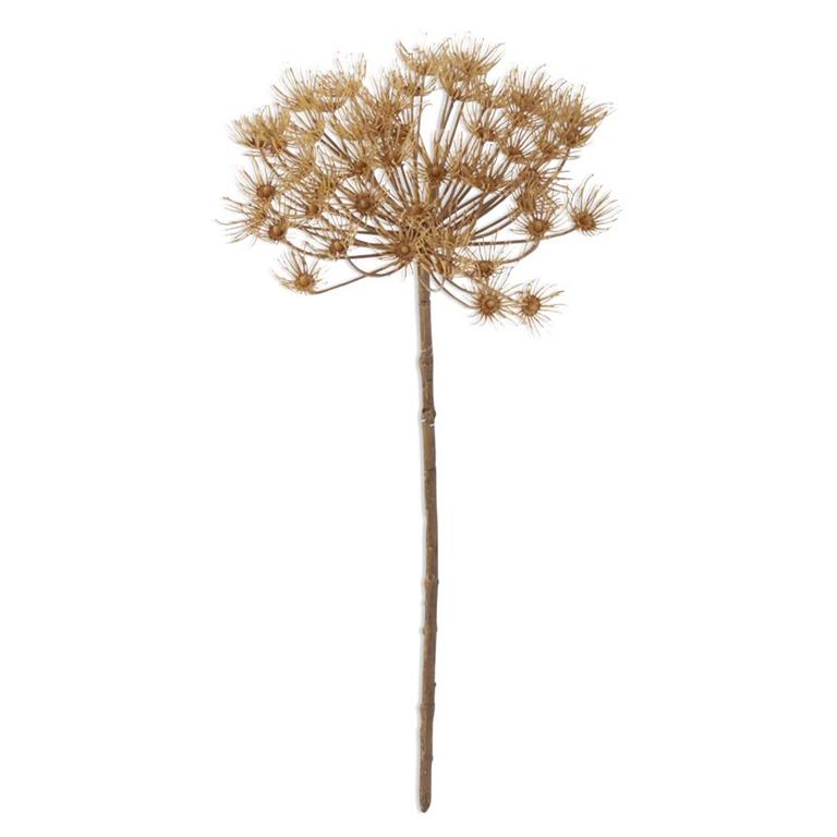 21.75" Fall Allium Stem, Tan