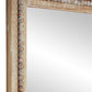 Beaded Wood Wall Mirror