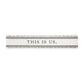 This Is Us Table Runner