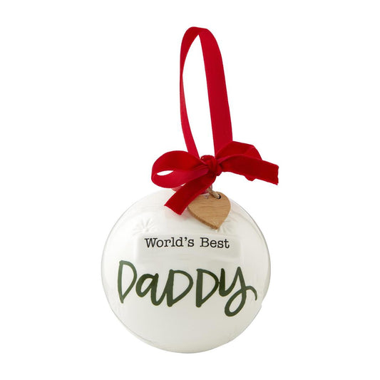 Best Daddy Ornament