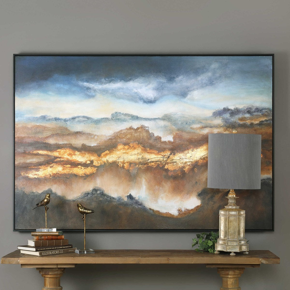 Valley of Light Hand Painted Canvas