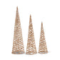 Glittered Jute Tree (Various Sizes)