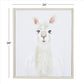 Cosmopolitan White Alpaca Framed Wall Art