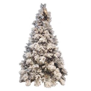 7.5' Iceland Fir Tree, Flocked