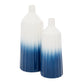 Ceramic Vase, Ombre Blue (Various Sizes)