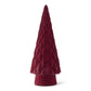 Burgundy Velvet Diamond Scallop Embossed (Various Sizes)