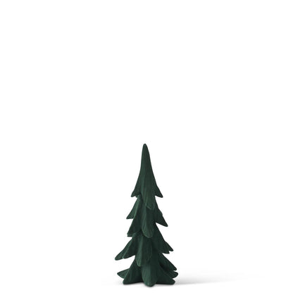 Dark Green Velvet Christmas Trees (Various Sizes)