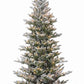 7.5' Sherwood Pine Tree, Flocked