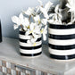Ceramic Black & White Planter (Various Sizes)